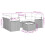 VidaXL vidaXL 7-tlg. Garten-Sofagarnitur mit Kissen Grau Poly Rattan 3