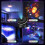 Black Room Light Projector for Decoration with Interchangeable Discs 4