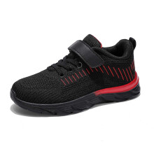 Tênis Infantil Feminino, Tênis Macio e Confortável para Meninos e Meninas, Tênis de Corrida para Crianças, Tênis Vermelho para Meninas