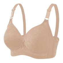 Women's Push Up Wireless Bra Support Comfort No Underwire Bralette Everyday Wear Underwear Bralettes for Women, Khaki, Size 36