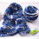 Knitted Chenille Yarn Skein Soft Fluffy Single Ply 165g 3