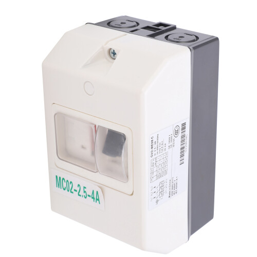 Motor Protection Switch Waterproof 2.5-4A 220/380V IP55 Protector 1