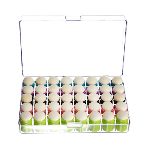 EGYMEN Sponge Finger Paint Applicators 40PCS