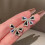 Black Bow Crystal Stud Earrings 18k Gold Plated 1