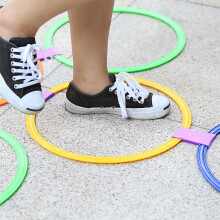 10pcs Flexible Agility Rings 28cm/38cm for Football Soccer Basketball Drills