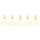 100Pcs Brass Lug Ring Terminals M6 6.2mm Cold Pressed Cable Crimp 3
