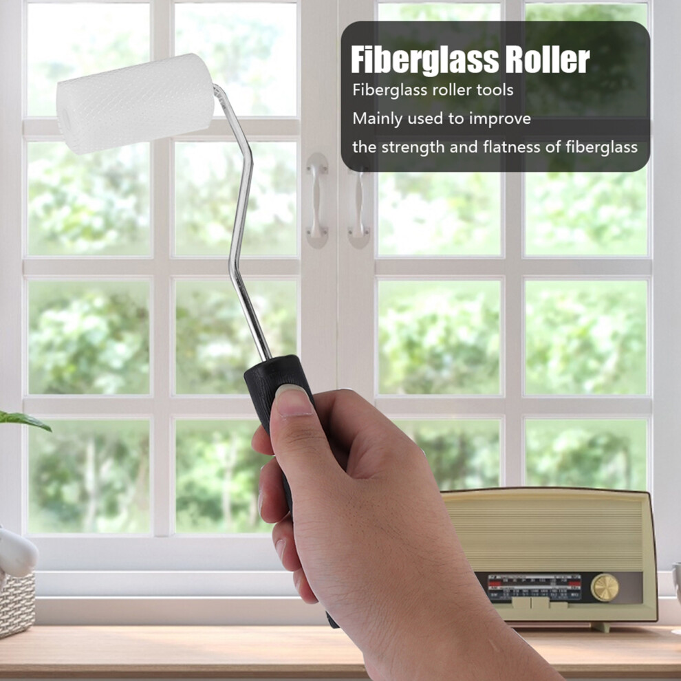 Industrial Fibreglass Bubble Roller 300X75mm 7340572840554
