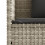 VidaXL vidaXL Gartenbank mit Kissen Hellgrau Poly Rattan 8