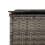 VidaXL vidaXL Sonnenliege mit Auflage Grau Poly Rattan 9