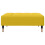 VidaXL vidaXL Fußhocker Gelb 77x55x31 cm Samt 4