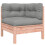 VidaXL vidaXL Gartensofa mit Kissen und Hocker 2-Sitzer 7
