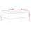 VidaXL vidaXL Fußhocker Gelb 77x55x31 cm Samt 8