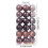 Orange Christmas Ornaments Set Plastic Ball 36PCS 6