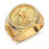 Men's Gold Double Eagle Ring Honor Saint Gordon 11 5
