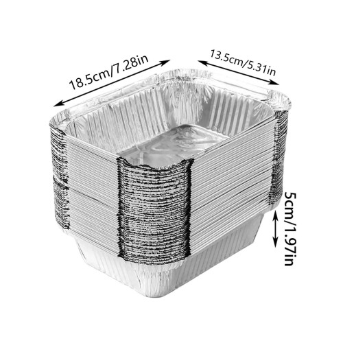 Aluminum Rectangular Baking Pans Heavy-Duty 12-Pack 1