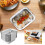 Aluminum Rectangular Baking Pans Heavy-Duty 12-Pack 4
