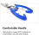 Stainless Steel Fish Gripper Tool with Bag 1pc 6