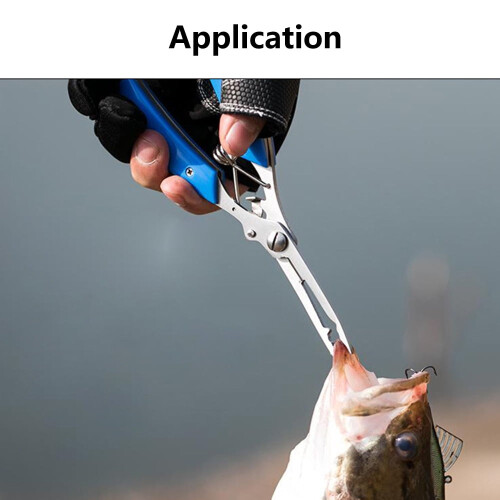 Stainless Steel Fish Gripper Tool with Bag – 1 Piece 2