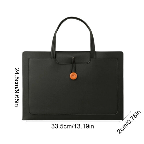 File Folders Waterproof Leather Document Case 14.17 x 9.84 2
