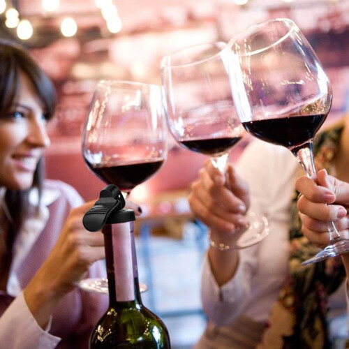 Bomba de vácuo para rolha de vinho tinto e champanhe (1 unidade) 2