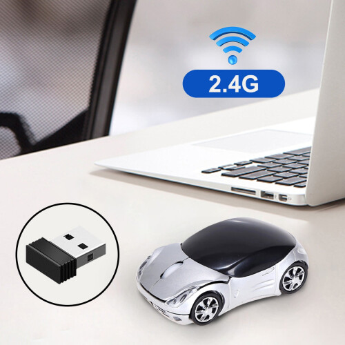 Car-Shape Wireless Mouse 2.4GHz 1200DPI USB 1