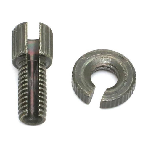 M8 Brake Clutch Cable Adjuster Nuts Bolts Set 4pcs 1