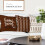 Fodere per cuscini 45x45 cm, set da 4, moderne fodere decorative per cuscini da divano, letto e auto (caffè) 2