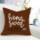 Fodere per cuscini 45x45 cm, set da 4, moderne fodere decorative per cuscini da divano, letto e auto (caffè) 3