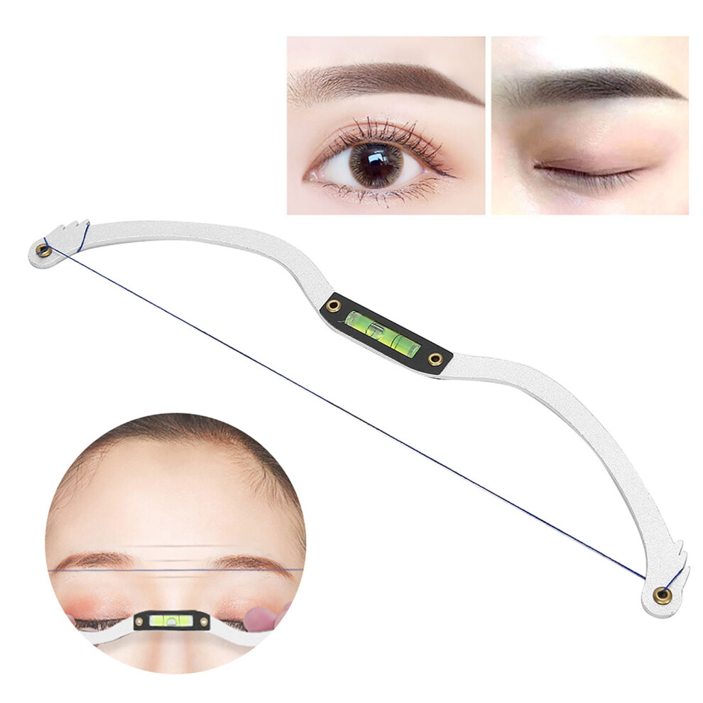 Silver Microblading Line Marker Ruler Tattoo Positioning Tool, 0.07Ml