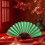 8-inch Red Bone Solid-Color Folding Fan for DIY Painting 4