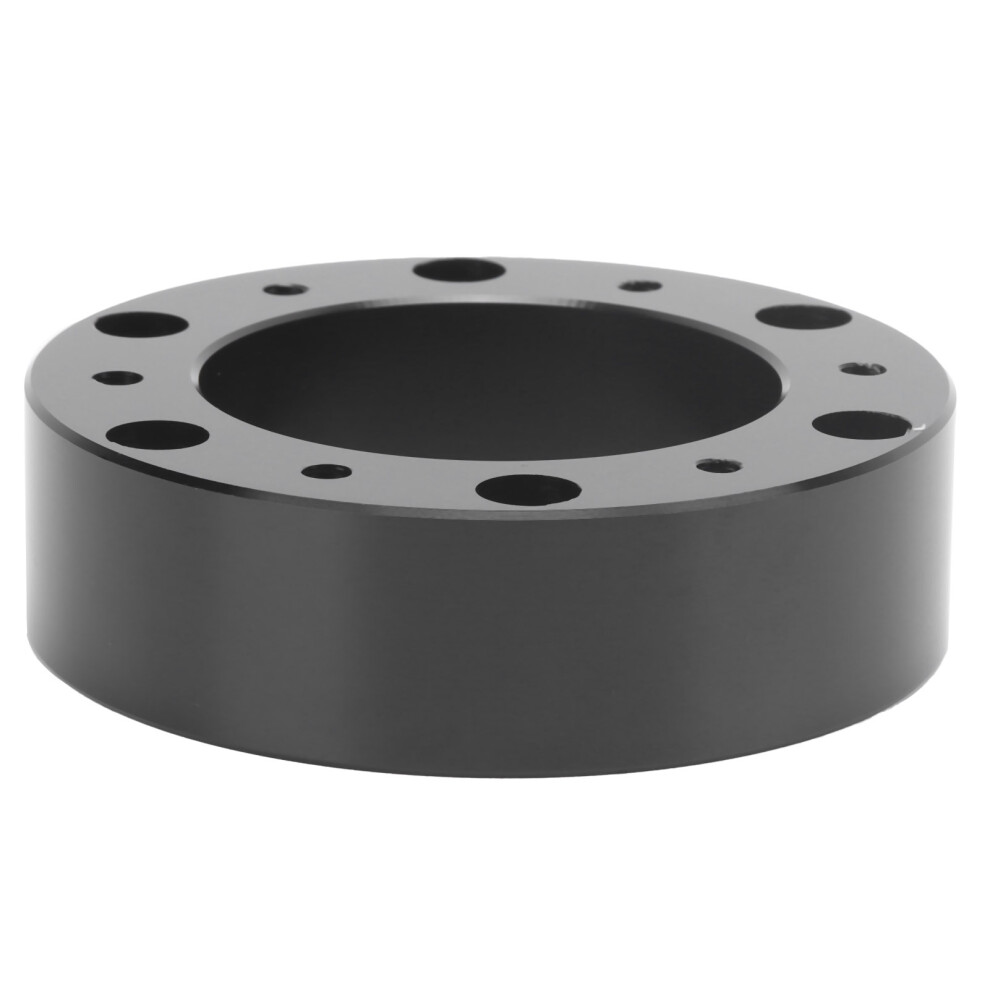 1In Aluminum Alloy Steering Wheel Spacer 25Mm 6-Hole Adapter Black 5051391931607