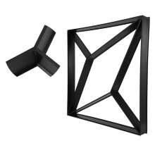 DIY Rhombus Shaped Cement Paving Mold for Garden Courtyard (40.5x40.5x4cm)