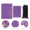 Folding Seat Pad Durable Rectangular for Camping Yoga Beach 2Pcs 15X10.6X0.5In 3