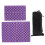 Folding Seat Pad Durable Rectangular for Camping Yoga Beach 2Pcs 15X10.6X0.5In 4