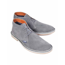 (, ) Lambretta Chiswick Suede Men's Grey Boots