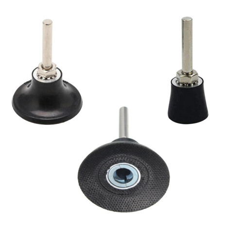 Sanding Disc Holder Roll Lock Back-Up Pad 25mm 6mm Shank 1