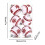 Christmas Ornaments Set Red Green White Shatterproof 2