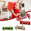 Julpengarpåse Festlig godisdesign 10-pack 3