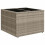 VidaXL vidaXL 8-tlg. Garten-Sofagarnitur mit Kissen Hellgrau Poly Rattan 5