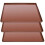 MUSEYA 3Pcs Silicone Food Dehydrator Sheets for Fruit and Vegetable Drying 3