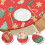 Toalha de mesa redonda de Natal de 112 cm (44 polegadas) com bainha elástica para um ajuste seguro e proteção dos móveis. 4