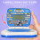 Digital Learning Notebook Toy Bilingual 6x5 inch Screen 7