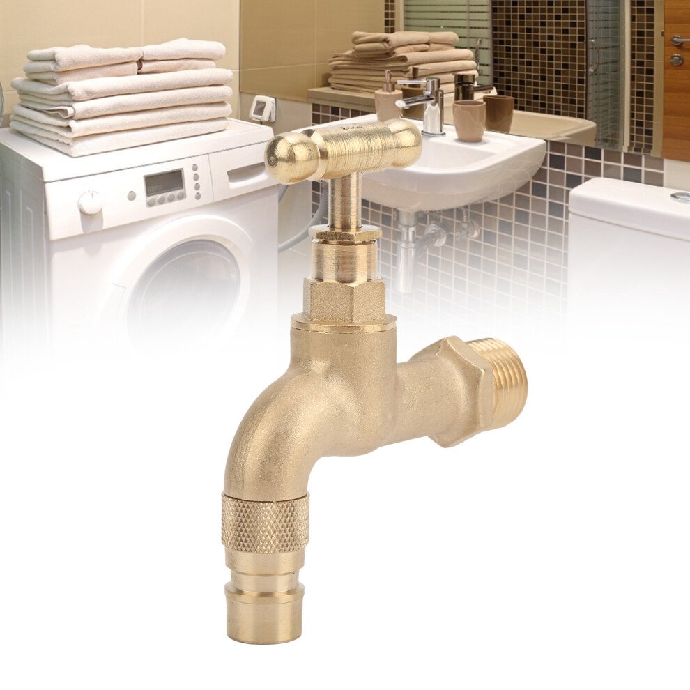 Forged Brass In-Wall Water Faucet G1/2In Spiral Opening, 15Mm Diameter 7901359261339