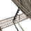 VidaXL vidaXL Sonnenliege mit Auflage Hellgrau Poly Rattan 7