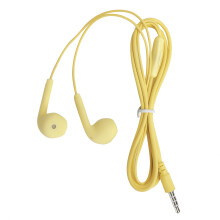 U19 Wired Earphone HiFi 3.5mm Yellow