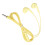 U19 Wired Earphone HiFi 3.5mm Yellow 10