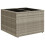 VidaXL vidaXL 11-tlg. Garten-Sofagarnitur mit Kissen Hellgrau Poly Rattan 6