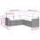 VidaXL vidaXL 5-tlg. Garten-Sofagarnitur mit Kissen Hellgrau Poly Rattan 3