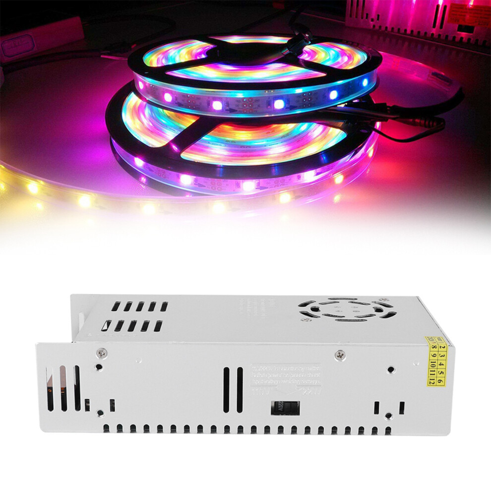 Ac110/220V To 48V 8.3A 400W Power Supply For Led & 3D Printer Â Aluminum Case 8211391934627