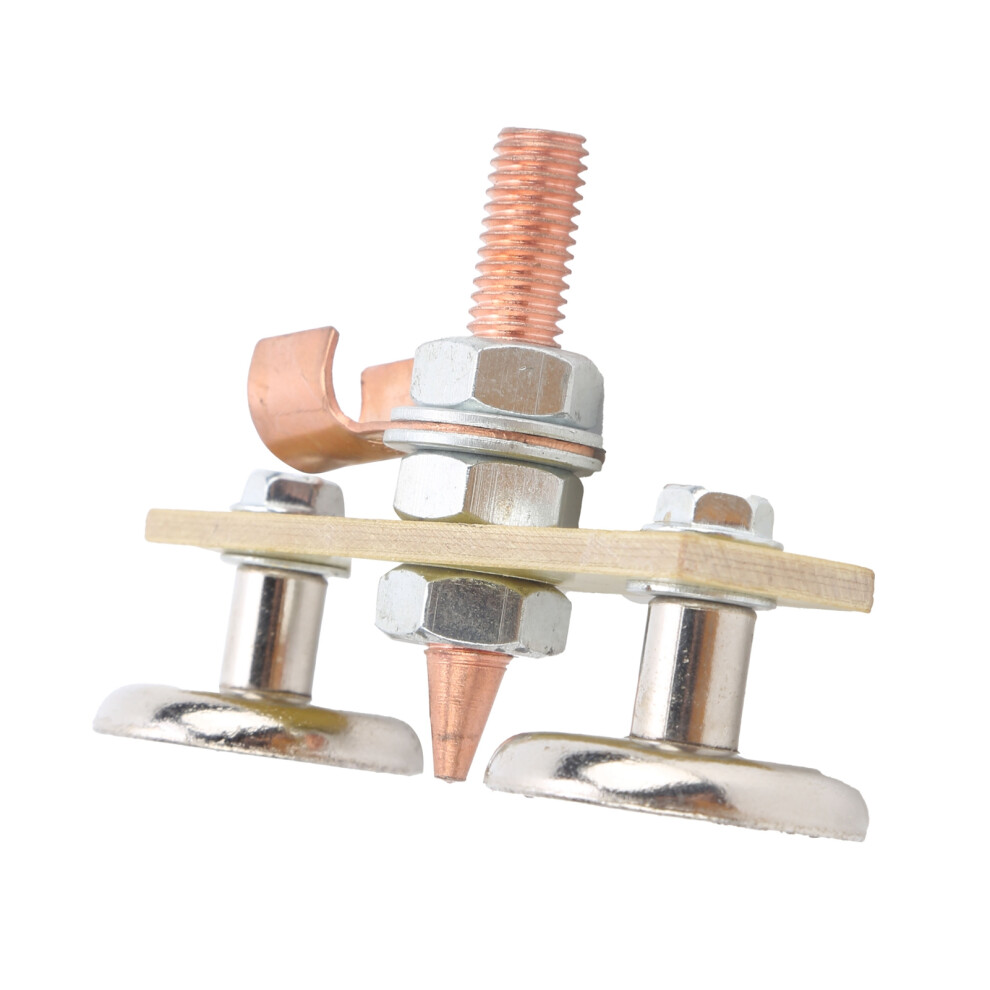 Welding Magnet Head With 4Mm Insulation Board Double Ground Connector Tool 7611391935036